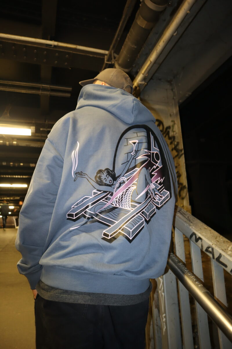 OVERSIZE DANGER TRAIN HOODIE